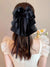 Women's Sweet Bow Knot Cloth Gauze Tassel Hair Clip Hair Claws