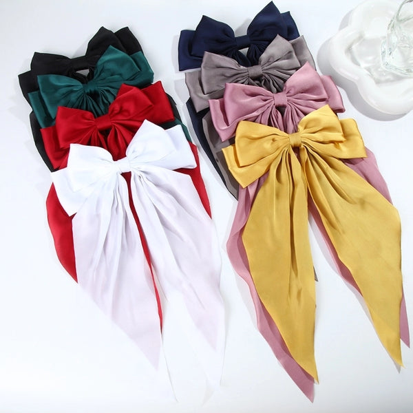 Women's Sweet Bow Knot Cloth Hair Clip