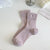 Women's Sweet Bow Knot Cotton Crew Socks A Pair