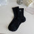 Women's Sweet Bow Knot Cotton Crew Socks A Pair