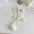 Women's Sweet Bow Knot Cotton Crew Socks A Pair