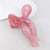 Women's Sweet Bow Knot Plastic Hollow Out Hair Claws