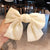 Women's Sweet Bow Knot Satin Hair Clip