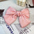 Women's Sweet Bow Knot Satin Hair Clip