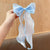 Women's Sweet Bow Knot Satin Hair Clip