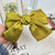 Women's Sweet Bow Knot Satin Hair Clip