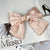 Women's Sweet Bow Knot Satin Hair Clip