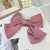 Women's Sweet Bow Knot Satin Hair Clip