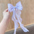 Women's Sweet Bow Knot Satin Hair Clip