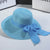 Women's Sweet Bow Knot Wide Eaves Straw Hat