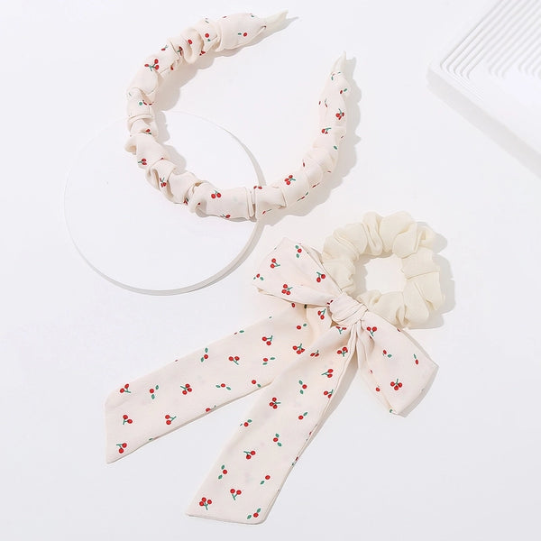 Women's Sweet Cherry Cloth Hair Band Hair Tie