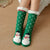 Women's Sweet Christmas Hat Santa Claus Snowman Acetate Fibre Polyester Cotton Ankle Socks