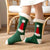 Women's Sweet Christmas Hat Santa Claus Snowman Acetate Fibre Polyester Cotton Ankle Socks