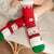 Women's Sweet Christmas Hat Santa Claus Snowman Acetate Fibre Polyester Cotton Ankle Socks