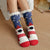 Women's Sweet Christmas Hat Santa Claus Snowman Acetate Fibre Polyester Cotton Ankle Socks