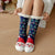 Women's Sweet Christmas Hat Santa Claus Snowman Acetate Fibre Polyester Cotton Ankle Socks