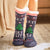 Women's Sweet Christmas Hat Santa Claus Snowman Acetate Fibre Polyester Cotton Ankle Socks