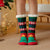 Women's Sweet Christmas Hat Santa Claus Snowman Acetate Fibre Polyester Cotton Ankle Socks