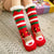 Women's Sweet Christmas Hat Santa Claus Snowman Acetate Fibre Polyester Cotton Ankle Socks