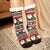 Women's Sweet Christmas Hat Santa Claus Snowman Acetate Fibre Polyester Cotton Ankle Socks