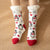 Women's Sweet Christmas Hat Santa Claus Snowman Acetate Fibre Polyester Cotton Ankle Socks