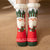 Women's Sweet Christmas Hat Santa Claus Snowman Acetate Fibre Polyester Cotton Ankle Socks