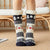 Women's Sweet Christmas Hat Santa Claus Snowman Acetate Fibre Polyester Cotton Ankle Socks