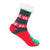 Women's Sweet Christmas Tree Santa Claus Cat Polyester Cotton Embroidery Crew Socks