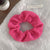 Women's Sweet Color Block Cloth Rib-Knit Hair Tie