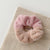 Women's Sweet Color Block Cloth Rib-Knit Hair Tie