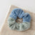 Women's Sweet Color Block Cloth Rib-Knit Hair Tie