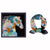 Women's Sweet Color Block Satin Printing Silk Scarf