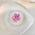 Women's Sweet Flower Alloy Resin Plating Inlay Rhinestones Hair Clip