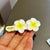 Women's Sweet Flower Arylic Hair Clip