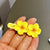 Women's Sweet Flower Arylic Hair Clip