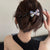 Women's Sweet Flower Arylic Plating Hair Clip