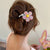 Women's Sweet Flower Arylic Plating Hair Clip