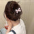 Women's Sweet Flower Arylic Plating Hair Clip