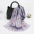 Women's Sweet Flower Chiffon Printing Scarves & Gloves