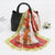 Women's Sweet Flower Chiffon Printing Scarves & Gloves