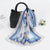 Women's Sweet Flower Chiffon Printing Scarves & Gloves