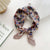 Women's Sweet Flower Cotton And Linen Printing Cotton Linen Scarves