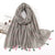 Women's Sweet Flower Cotton And Linen Tassel Cotton Linen Scarves