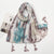 Women's Sweet Flower Cotton And Linen Tassel Cotton Linen Scarves