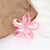 Women's Sweet Flower Plastic Hair Claws