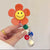 Women's Sweet Flower Plastic Hair Tie