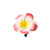 Women's Sweet Flower Plastic Metal Inlay Pearl Hair Clip