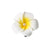 Women's Sweet Flower Plastic Metal Inlay Pearl Hair Clip