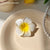 Women's Sweet Flower Plastic Resin Handmade Hair Clip