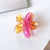 Women's Sweet Flower Plastic Stoving Varnish Hair Claws